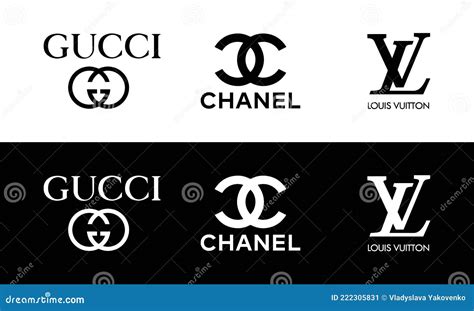 chanel gucci logo|louis vuitton vs gucci chanel.